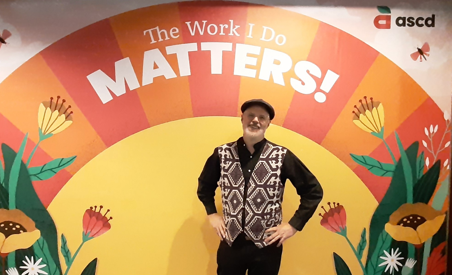 Don Berg at ASCD in Chicago