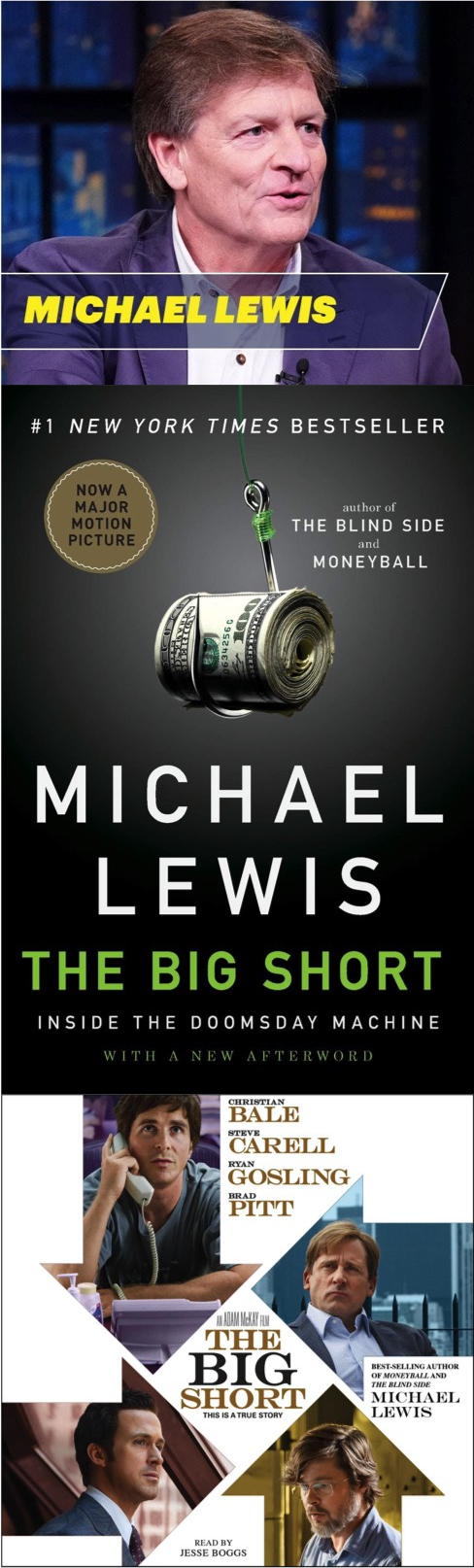 The Big Short book and movie covers