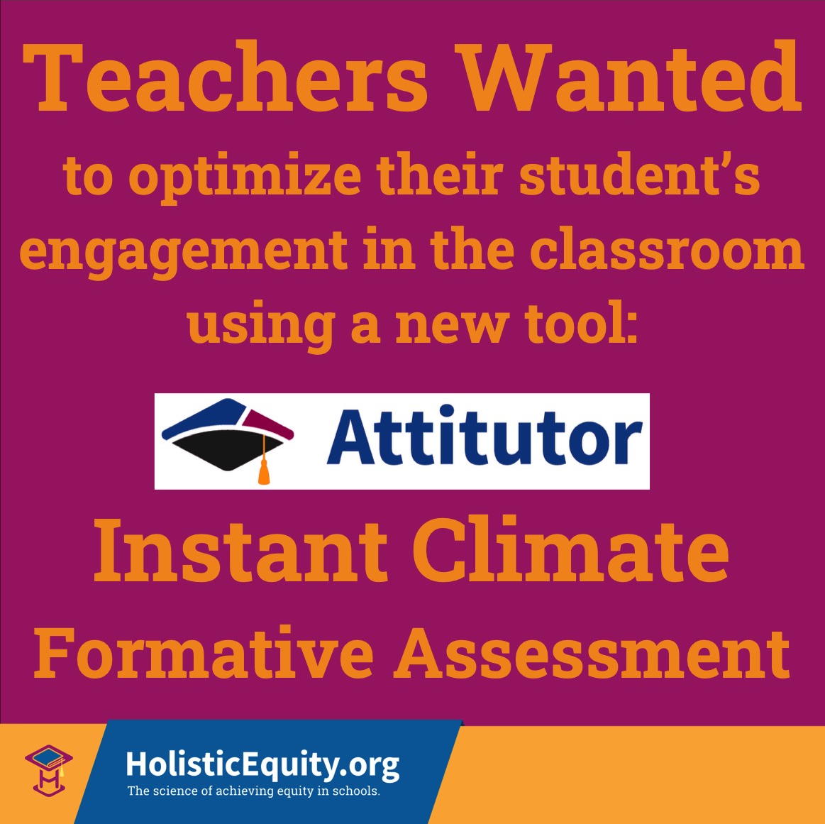 Teachers Wanted - Instant Climate Formative Assessment Tool Teachers Wanted - Instant Climate Formative Assessment Tool