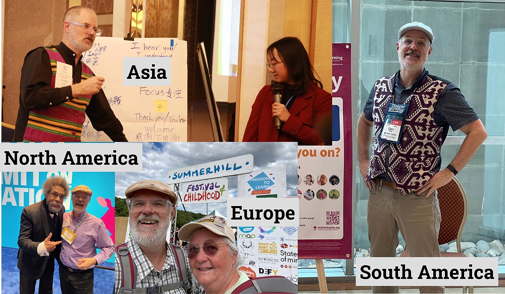 Don at Conferences on 4 Continents